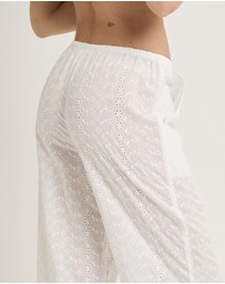 Subtitled - Elin Broderie Pants