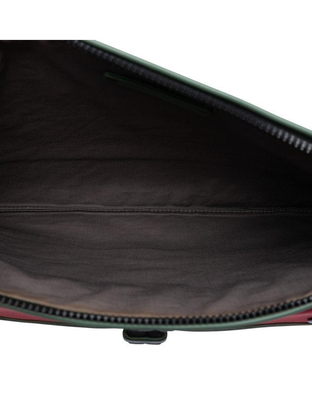 Pre-Loved by Azura Reborn - Pre-Loved Canvas and Nappa Intrecciato Clutch
