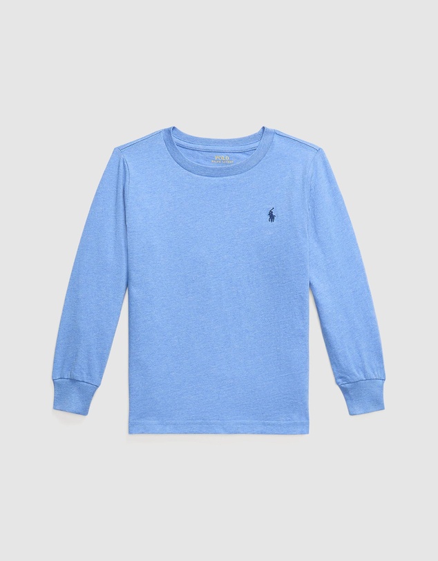 Polo Ralph Lauren - Cotton Jersey LS Tee - ICONIC EXCLUSIVE - Kids