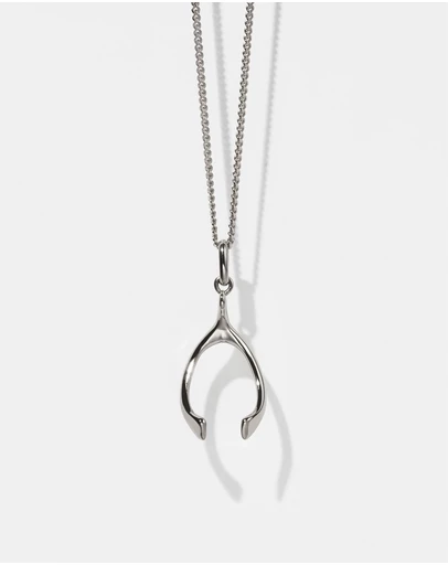 Meadowlark - Wishbone Charm Necklace