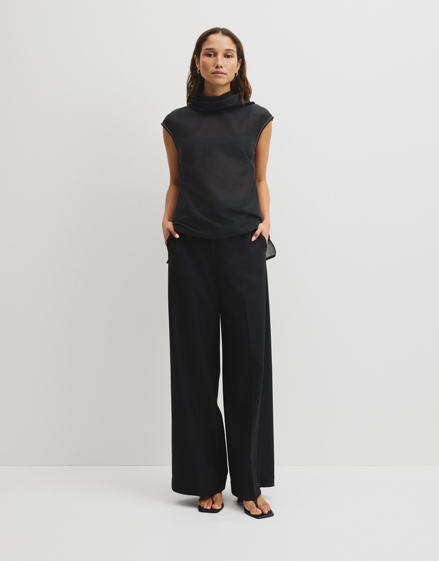 Country Road - Rolled Neck Top