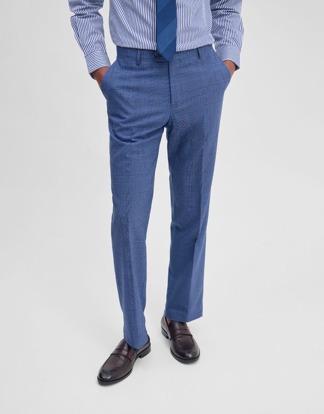 Oxford - Byron Checked Suit Trouser