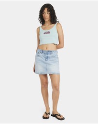 RVCA - Womens Flipped Scooped Tank Top