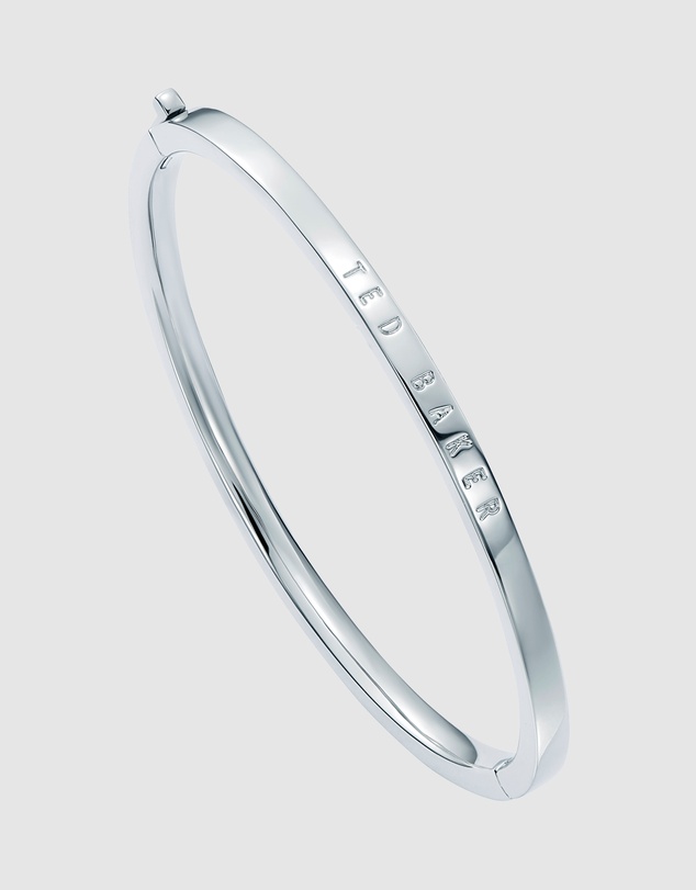 Ted Baker - CHRISHELL: Logo Slim Bangle Bracelet
