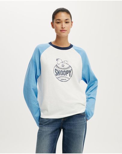 LCN PEA SNOOPY BASEBALL  VINTAGE