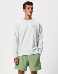 New Balance - Classic Tri-Logo French Terry Crew