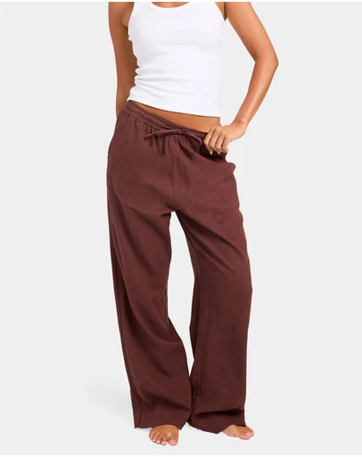Roxy - Womens Sun Lover Elastic Waist Pants