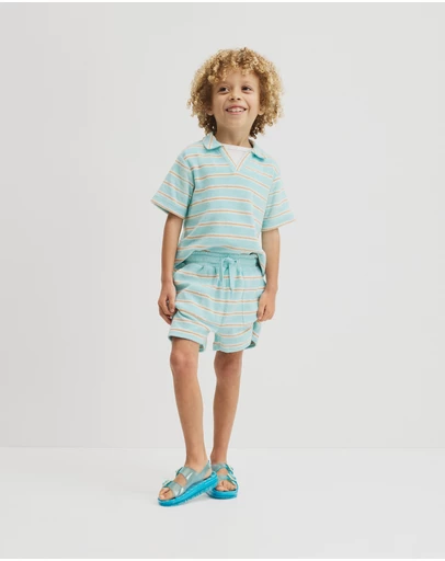 Country Road - Stripe Terry Short