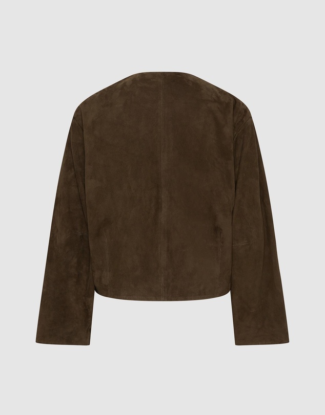 St. Agni - Suede Utility Cocoon Bomber
