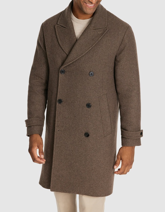 Tarocash - Garrison Wool Double Breasted Coat