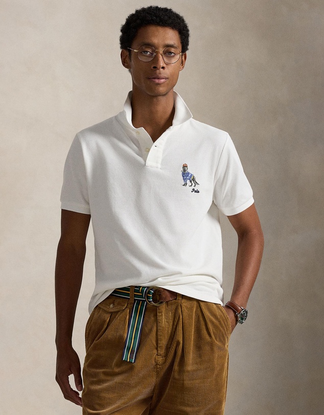 Polo Ralph Lauren - Custom Slim Fit Dog-Embroidered Polo