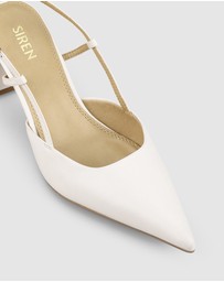 Siren - Yasmine Slingback Heels