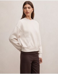 Forever New - Winnie Fleece Crew Neck Jumper