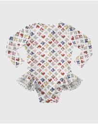 Aqua Blu Kids - Petit Four Long Sleeve One Piece - Babies