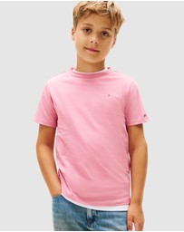 Tommy Hilfiger - Unisex Logo Crew Neck T-Shirt - Kids