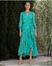 SACHA DRAKE - Lorelei Wrap Midi Dress