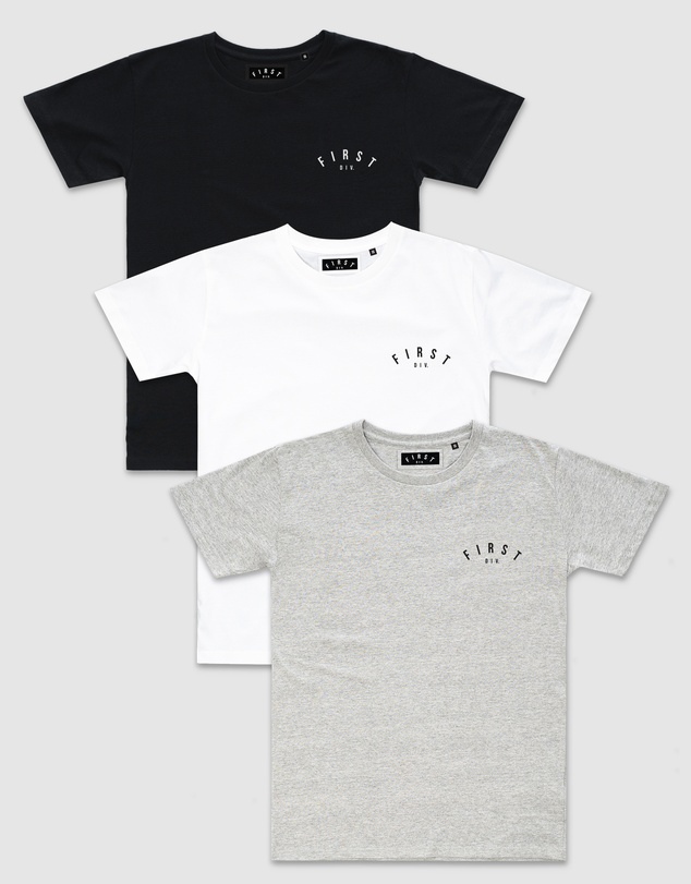 First Division - 3-Pack Core Crest Tee
