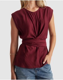 Decjuba - Tia Knot Front Top