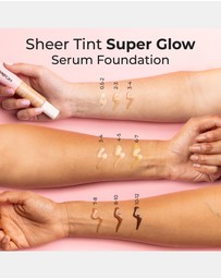MCoBeauty - Sheer Tint Super Glow Serum Foundation - 7-8 (Medium Dark)