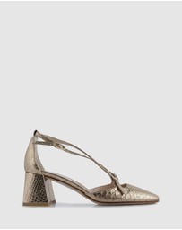 S by Sempre Di - Amy Block Sandals