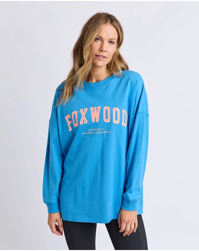 Foxwood - Interval Long Sleeve Bright Blue