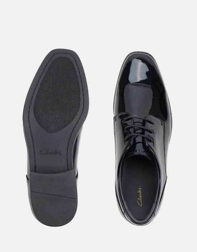 Clarks - Luca Black Patent