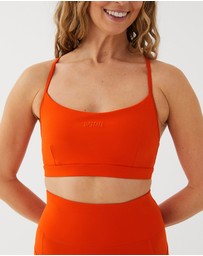 Upstate - Butter Cruze Crop - Flame Red