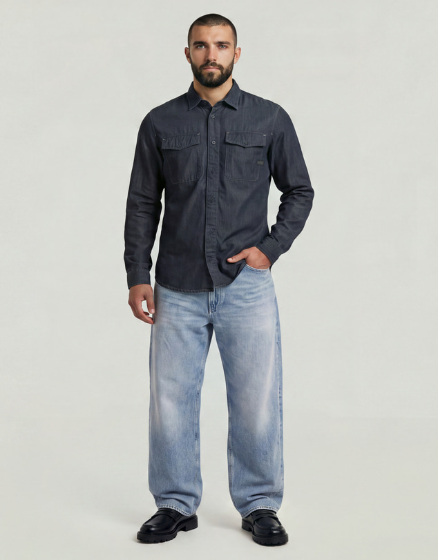 G-Star - Marine Slim Shirt l\s