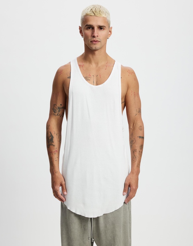 Surrounded By Ghosts - The Lawsonite Rib Knit Singlet