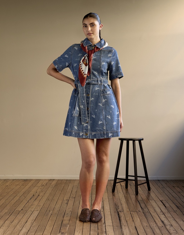 SMWR. by The Somewhere Co - Moon Court Silk Scarf