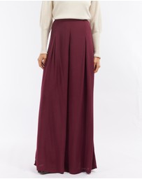 Amelius - Devon Silk Palazzo Pants