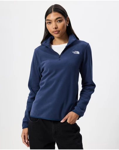 The North Face - Glacier Fleece Quarter Zip Jacket