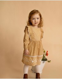 Bebe by Minihaha - Winnie Emb. Gingham Dress