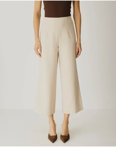 Atmos&Here - Eloise Crop Wide Leg Pants