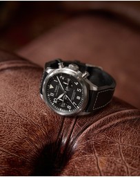 TIMEX - Waterbury Ace Chronograph 41mm Leather Strap Watch