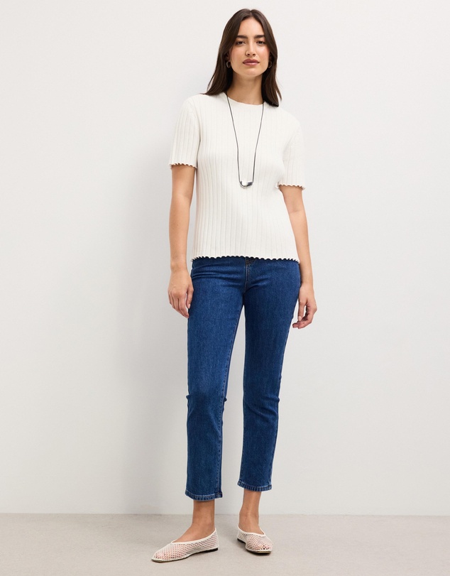 The Fated - Nessa Relaxed Knit Tee