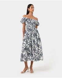 Forcast - Pearl Floral Cotton Dress