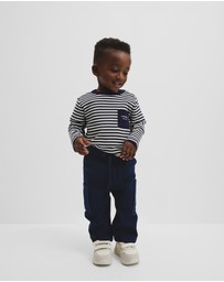Country Road - Australian Cotton Blend Relaxed Pull-on Pant