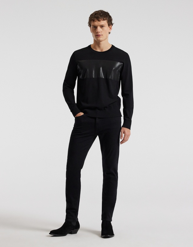 Calibre - Bonded Stripe Sweater Black