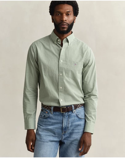 Gant - Classic Poplin Gingham Shirt