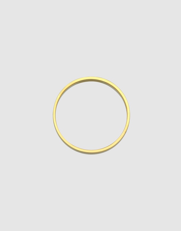 Kuzzoi - ICONIC EXCLUSIVE - Polished Band Ring in 375 Yellow Gold