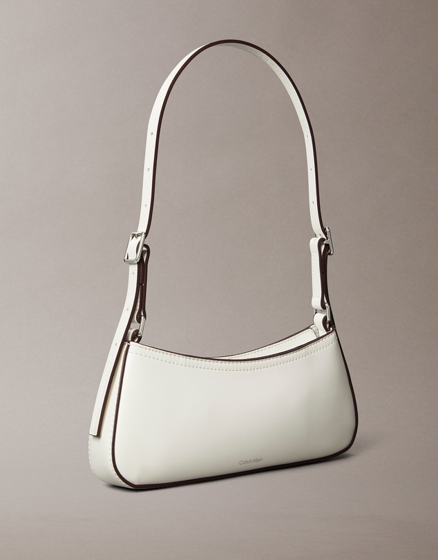 Calvin Klein - Monogram Logo Hardware Shoulder Bag