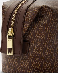 Wolf - Wolf Signature Washbag Brown