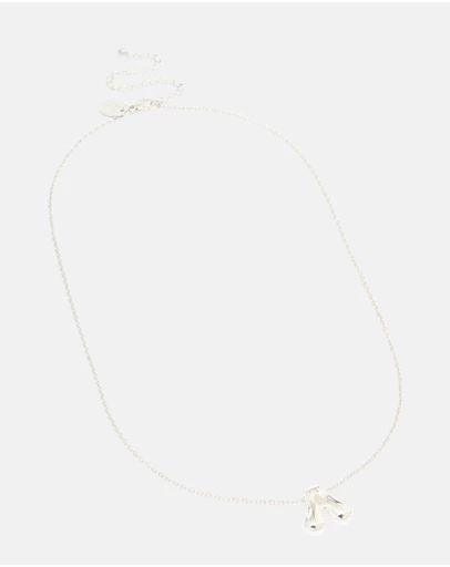 Lovisa - Waterproof Stainless Steel Large Bubble Letter A Necklace