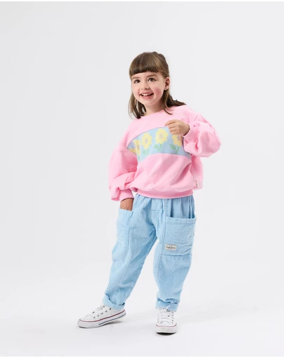 Goldie + Ace - Little Daisies Sweater - Babies-Kids