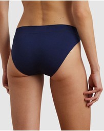 Lauren by Ralph Lauren - Lauren Seamless Recycled Jersey High Leg Bikini Brief