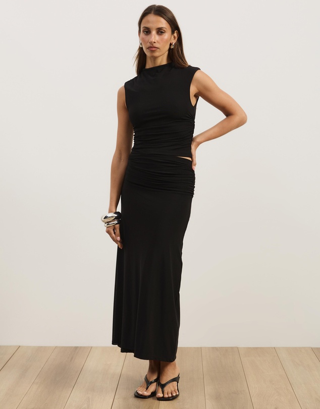 Atmos&Here - Leni Mesh Cap Sleeve Top
