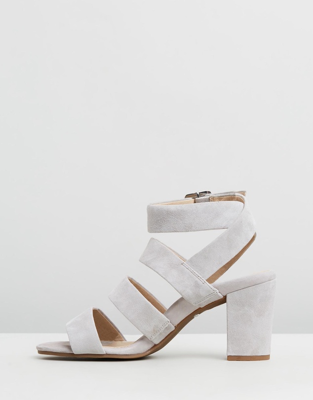 Vionic - Blaire Heeled Sandal - Light Grey
