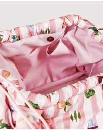 The Somewhere Co - Boat Days Marshmallow Midi Tote