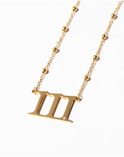 Jackie Mack - Manifest Necklace Angel Number 111